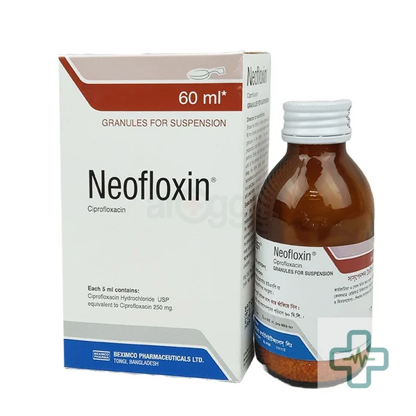 Neofloxin 250 mg/5 ml Powder For Suspension — Ciprofloxacin