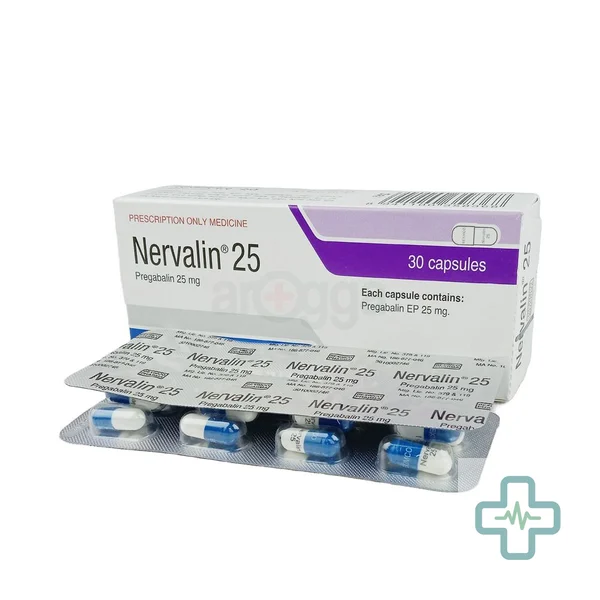 Nervalin 25 25 mg Capsule — Pregabalin