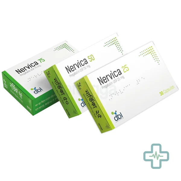Nervica 50 50 mg Capsule — Pregabalin