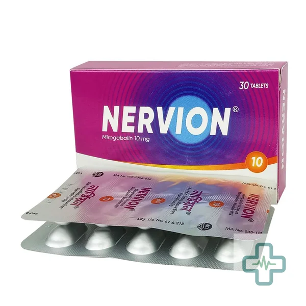 Nervion 10 10 mg Tablet — Mirogabalin