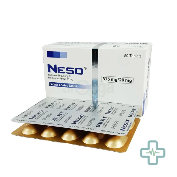 Neso 20 mg + 375 mg Tablet — Esomeprazole + Naproxen