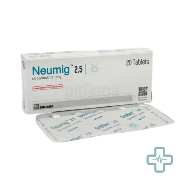 Neumig 2.5 2.5 mg Tablet — Mirogabalin