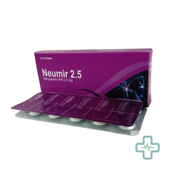 NEUMIR 2.5 2.5 mg Tablet — Mirogabalin