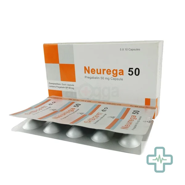 Neurega 50 50 mg Capsule — Pregabalin
