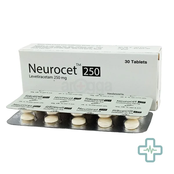 Neurocet 250 250 mg Tablet — Levetiracetam