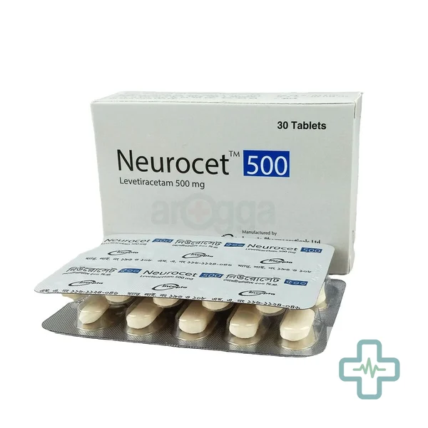 Neurocet 500 500 mg Tablet — Levetiracetam