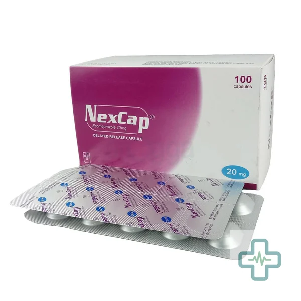 Nexcap 20 mg Capsule — Esomeprazole