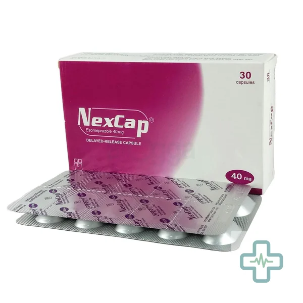 Nexcap 40 mg Capsule — Esomeprazole