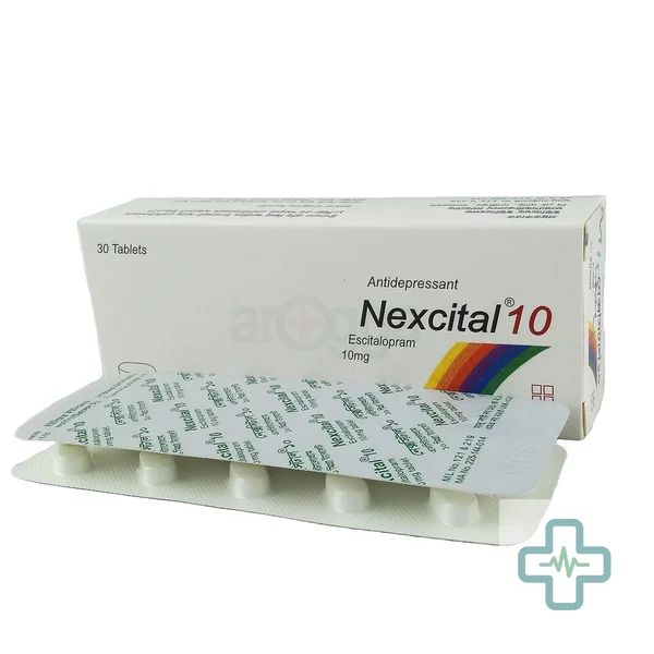 Nexcital 10 mg Tablet — Escitalopram