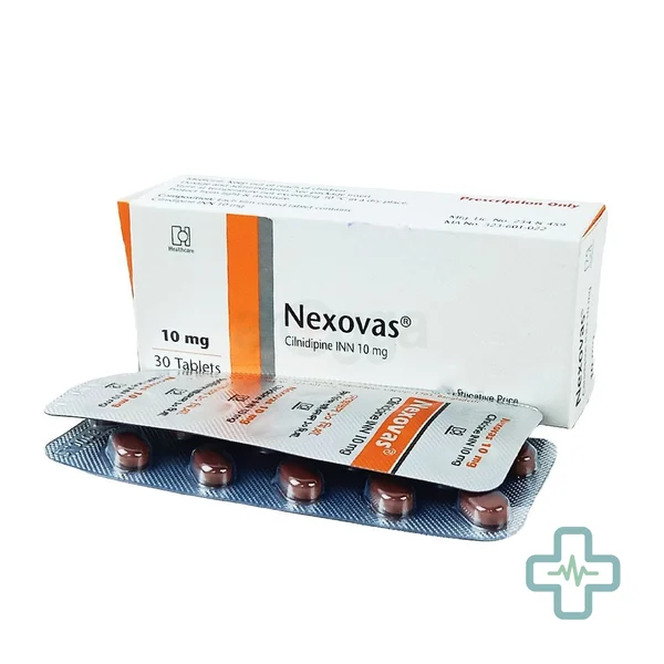 Nexovas 10 mg Tablet — Cilnidipine