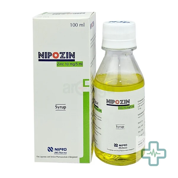 Nipozin 10 mg/5 ml Syrup — Zinc