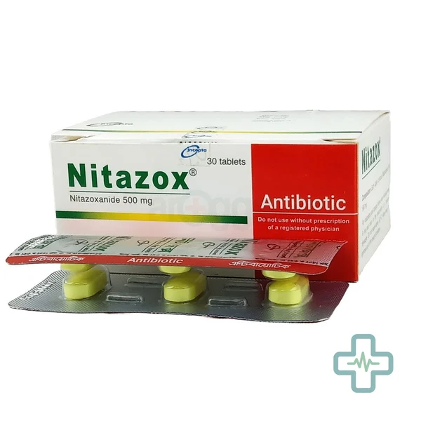 Nitazox 500 mg Tablet — Nitazoxanide
