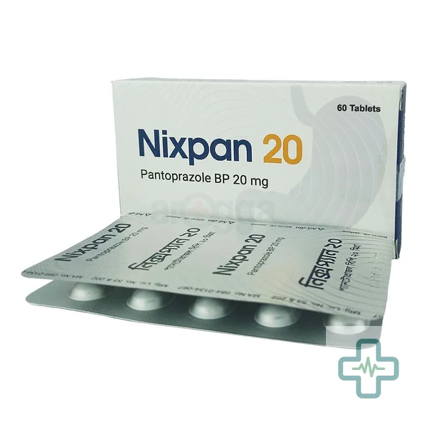 Nixpan 20 20 mg Tablet — Pantoprazole
