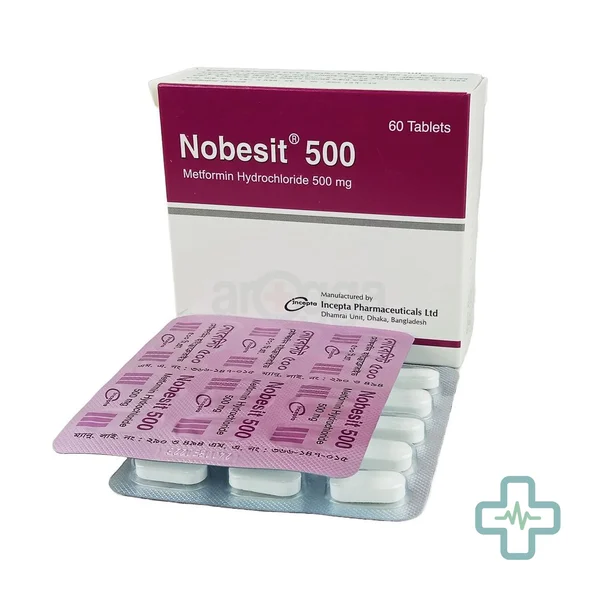Nobesit 500 mg Tablet — Metformin Hydrochloride