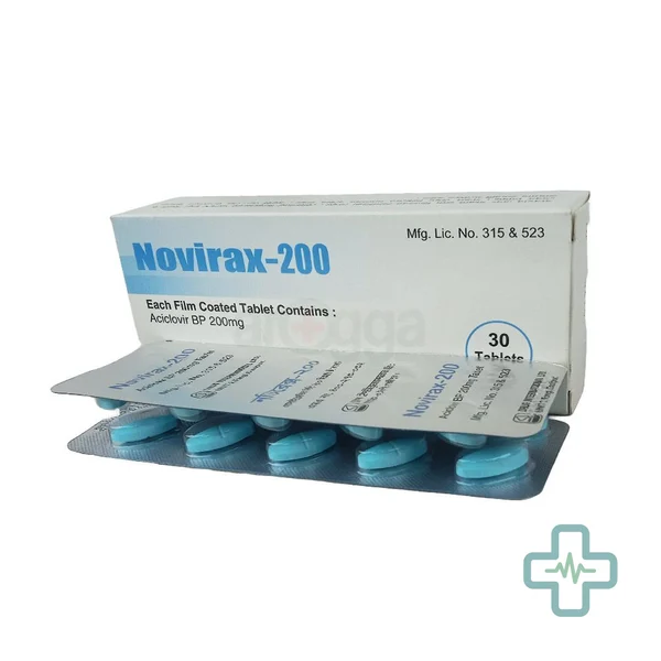 Novirax 200 mg Tablet — Acyclovir (Aciclovir)