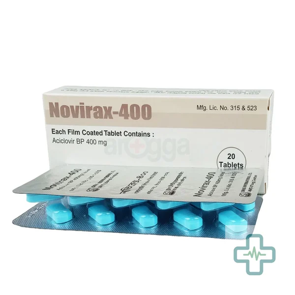 Novirax 400 mg Tablet — Acyclovir (Aciclovir)