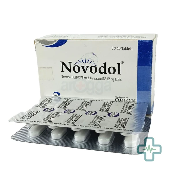 Novodol 325 mg + 37.5 mg Tablet — Paracetamol + Tramadol Hydrochloride