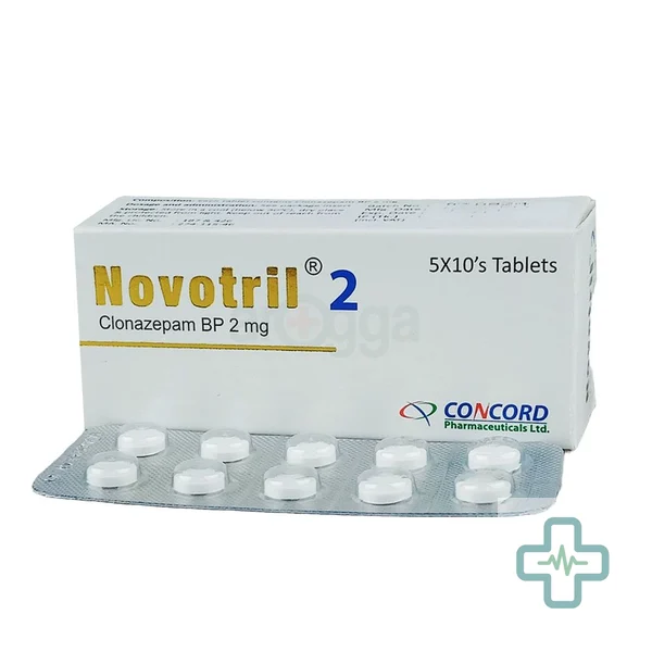 Novotril 2 2 mg Tablet — Clonazepam