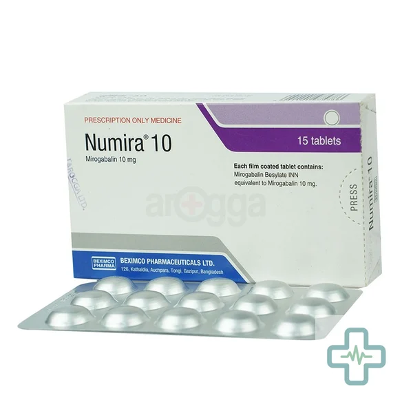 Numira 10 10 mg Tablet — Mirogabalin