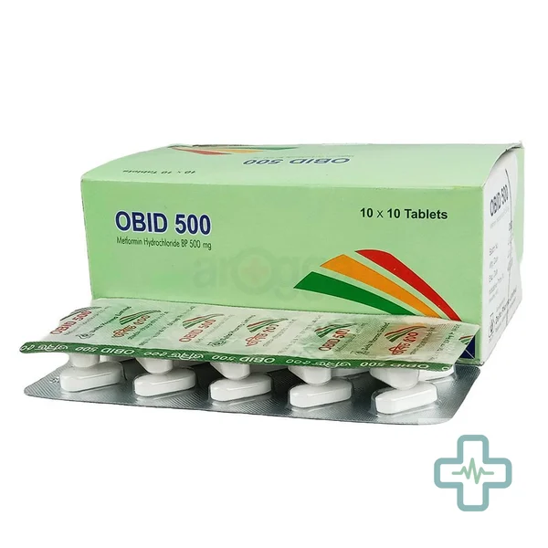 Obid 500 mg Tablet — Metformin Hydrochloride