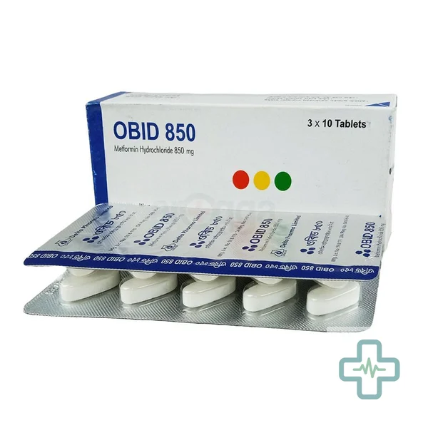 Obid 850 mg Tablet — Metformin Hydrochloride
