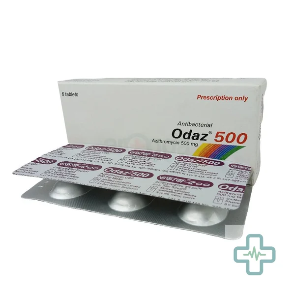 Odaz 500 mg Tablet — Azithromycin