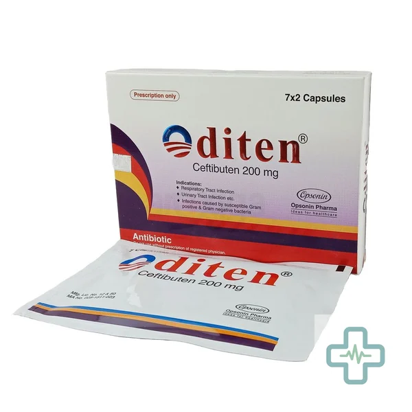 Oditen 200 200 mg Capsule — Ceftibuten