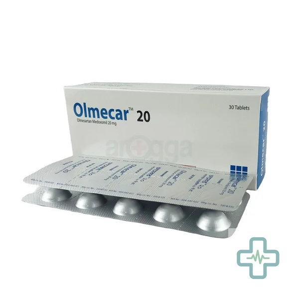 Olmecar 20 20 mg Tablet — Olmesartan Medoxomil