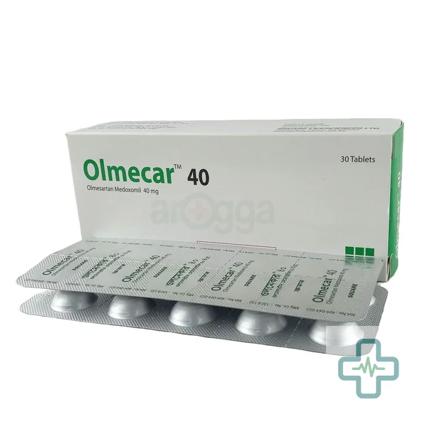 Olmecar 40 40 mg Tablet — Olmesartan Medoxomil