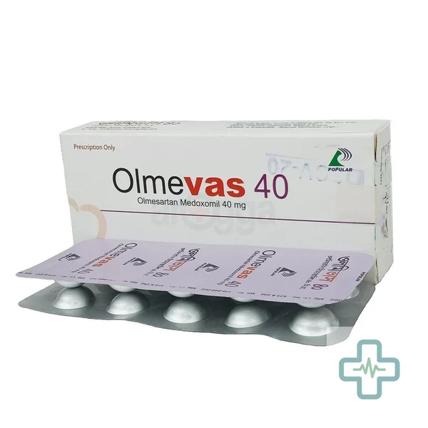 Olmevas 40 40 mg Tablet — Olmesartan Medoxomil