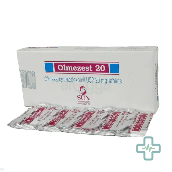 Olmezest 20 20 mg Tablet — Olmesartan Medoxomil