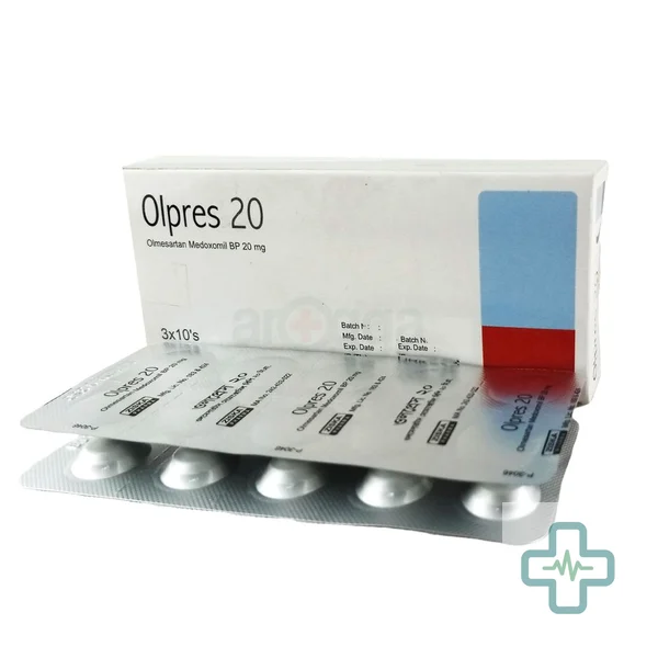 Olpres 20 20 mg Tablet — Olmesartan Medoxomil