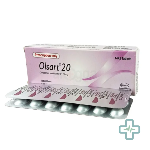 Olsart 20 mg Tablet — Olmesartan Medoxomil