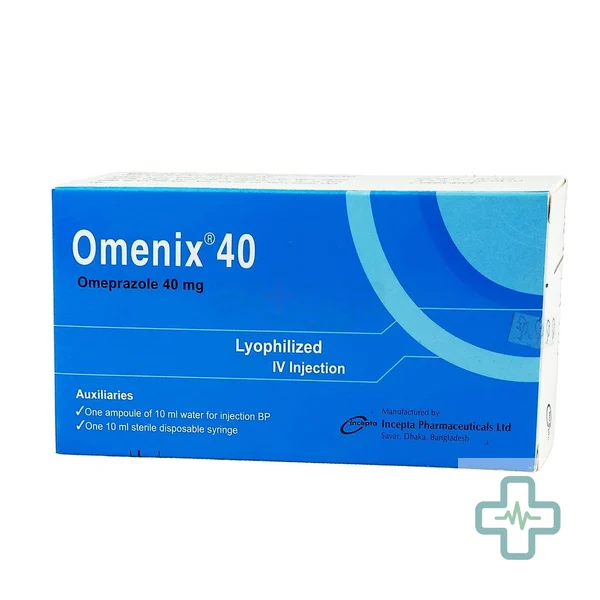 Omenix 40 mg/VIAL Injection — Omeprazole