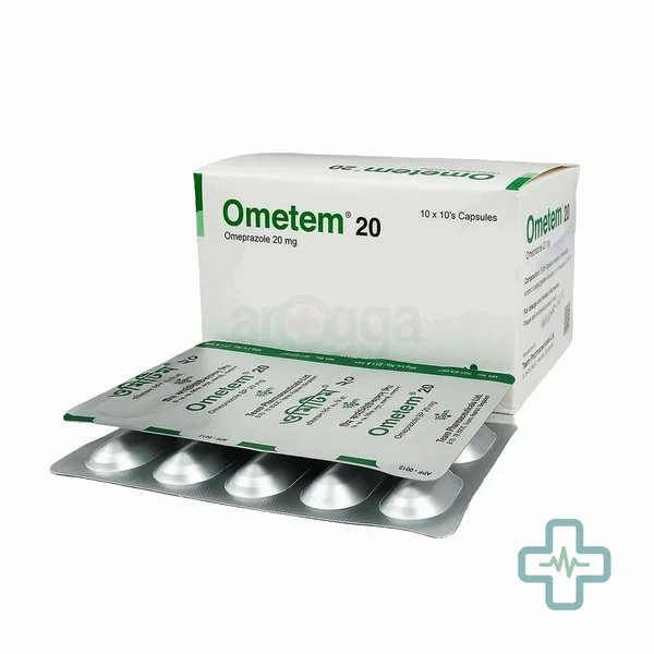 Ometem 20 20 mg Capsule — Omeprazole