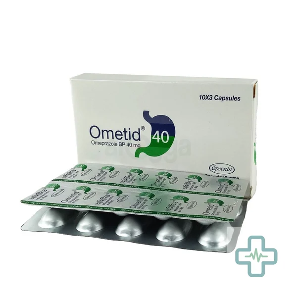 Ometid 40 mg Capsule — Omeprazole