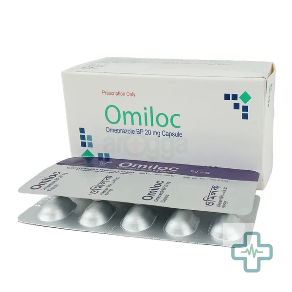 Omiloc 20 20 mg Capsule — Omeprazole