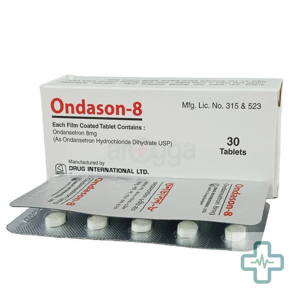 Ondason 8 mg Tablet — Ondansetron