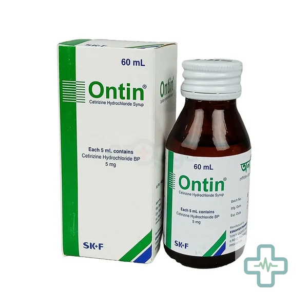 Ontin 5 mg/5 ml Syrup — Cetirizine Dihydrochloride