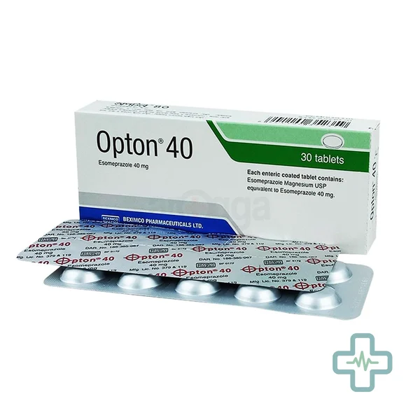 Opton 40 mg Tablet — Esomeprazole