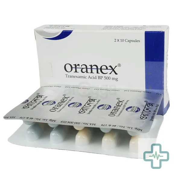 Oranex 500 mg Capsule — Tranexamic Acid
