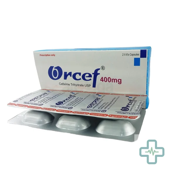 Orcef 400 400 mg Capsule — Cefixime