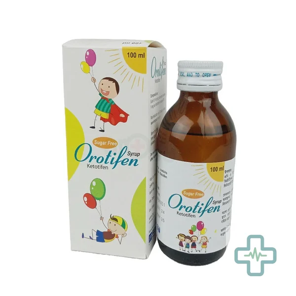 Orotifen 1 mg/5 ml Syrup — Ketotifen
