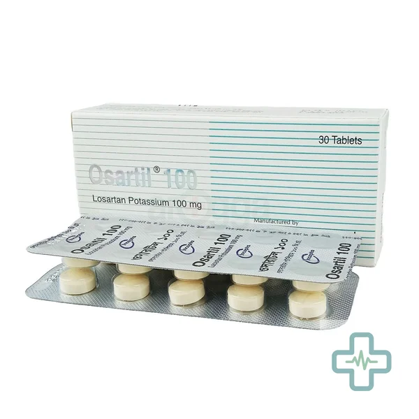 Osartil 100 mg Tablet — Losartan Potassium