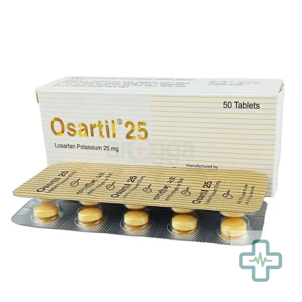 Osartil 25 mg Tablet — Losartan Potassium