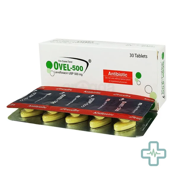 Ovel 500 mg Tablet — Levofloxacin