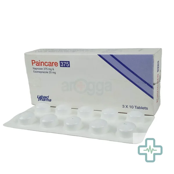 Paincare 375 20 mg + 375 mg Tablet — Esomeprazole + Naproxen