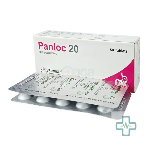 Panloc 20 mg Tablet — Pantoprazole