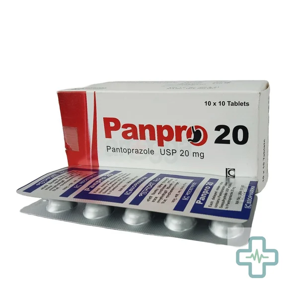 Panpro 20 mg Tablet — Pantoprazole