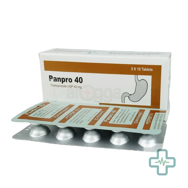 Panpro 40 mg Tablet — Pantoprazole